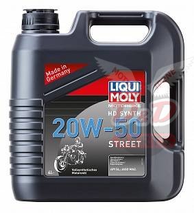 Liqui Moly Motorbike 4T HD Synth 20W-50 Street 4л (Синтетическое)