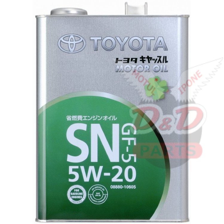 Toyota Масло моторное полусинтетическое SN 5W-20 4л
