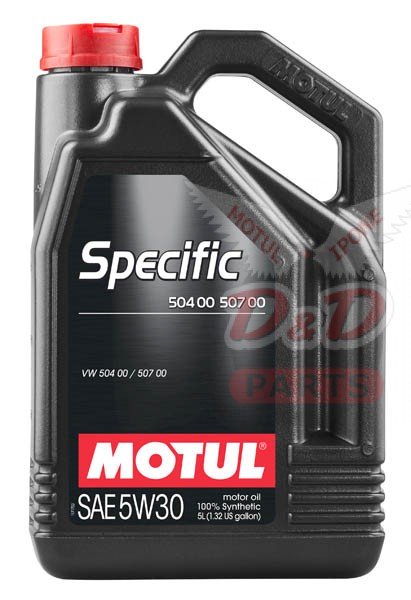 MOTUL SPECIFIС 504 00 / 507 00 5W30 5л