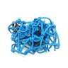 Rexwear 015486BL Сетка багажная 40х40 синяя (пластиковые крючки)