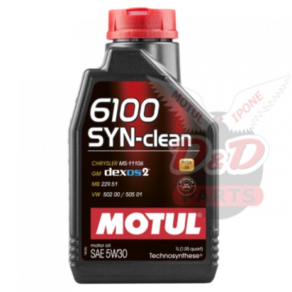 MOTUL 6100 SYN-clean 5W30 1 л