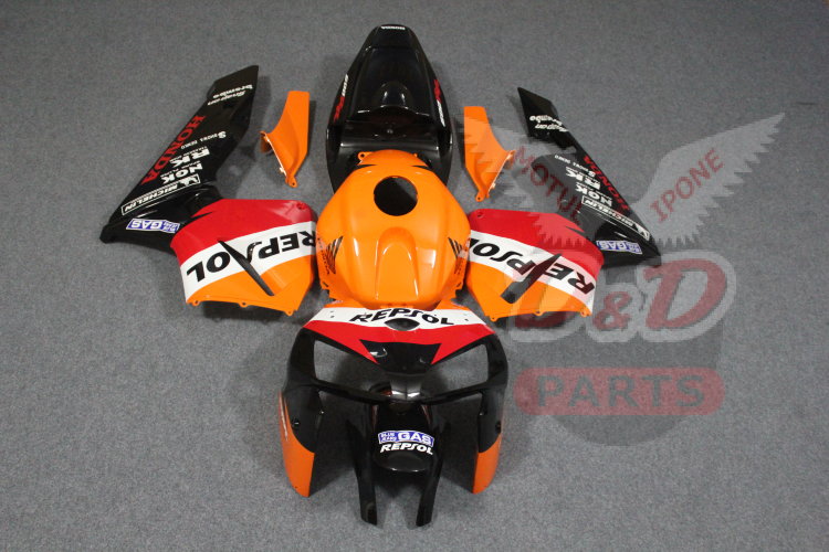 Комплект пластика для мотоцикла Honda CBR 600 RR 05-06 Repsol