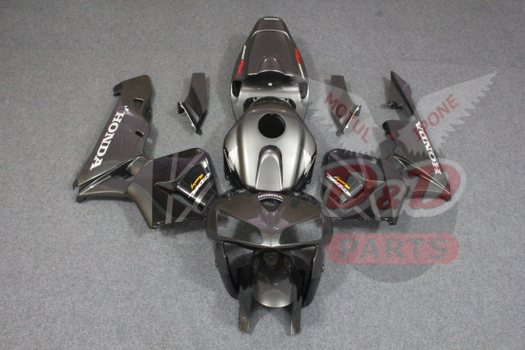 Комплект пластика для мотоцикла Honda CBR 600 RR 05-06 Черно-Серый