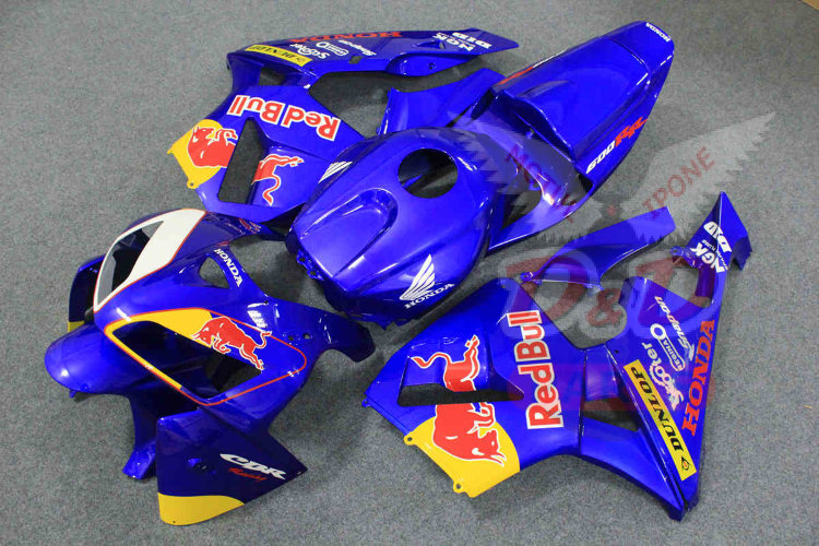Комплект пластика для мотоцикла Honda CBR 600 RR 05-06 RedBull синий
