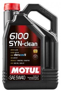 MOTUL 6100 SYN-clean 5W40 4 л