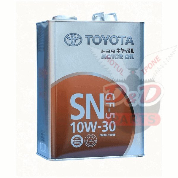 Toyota Масло моторное минеральное SN 10W-30 4л