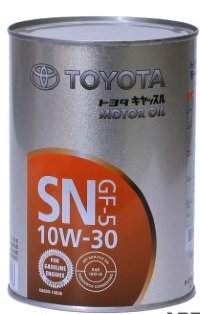 Toyota Масло моторное минеральное SN 10W-30 1л