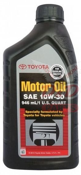 Toyota Масло моторное полусинтетическое SM 10W-30 1л