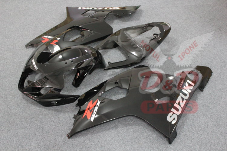 Комплект пластика для мотоцикла Suzuki GSX-R600/750 04-05 Черный