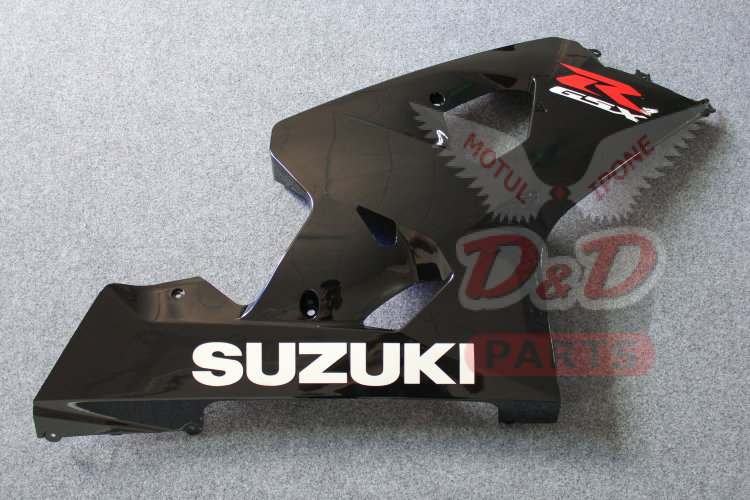 Комплект пластика для мотоцикла Suzuki GSX-R600/750 04-05 Черный