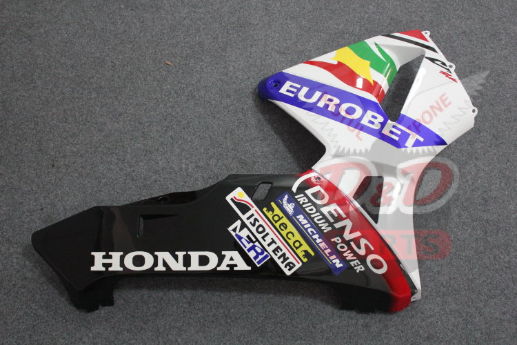 Комплект пластика для мотоцикла Honda CBR 600 RR 05-06 Черный мат без наклеек
