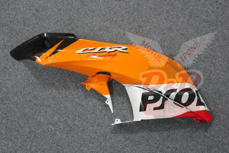 Комплект пластика для мотоцикла Honda CBR 600 RR 07-08 Repsol оранжевый