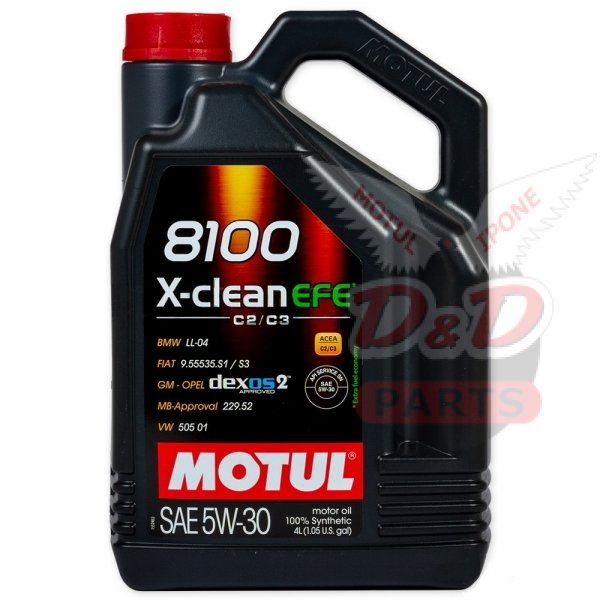 MOTUL 8100 X-clean EFE 5W30 4 л
