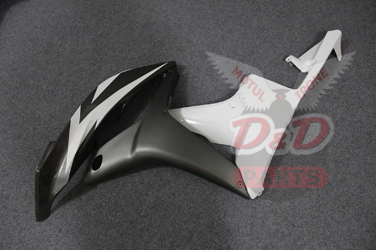 Комплект пластика для мотоцикла Honda CBR 600 RR 07-08 Бело-Серый Заводской