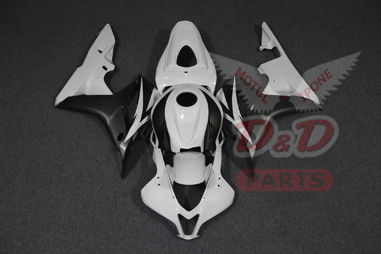 Комплект пластика для мотоцикла Honda CBR 600 RR 07-08 Бело-Серый Заводской