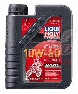 Liqui Moly Motorbike 4T Synth 10W-60 Offroad Race 1л (Cинтетическое)