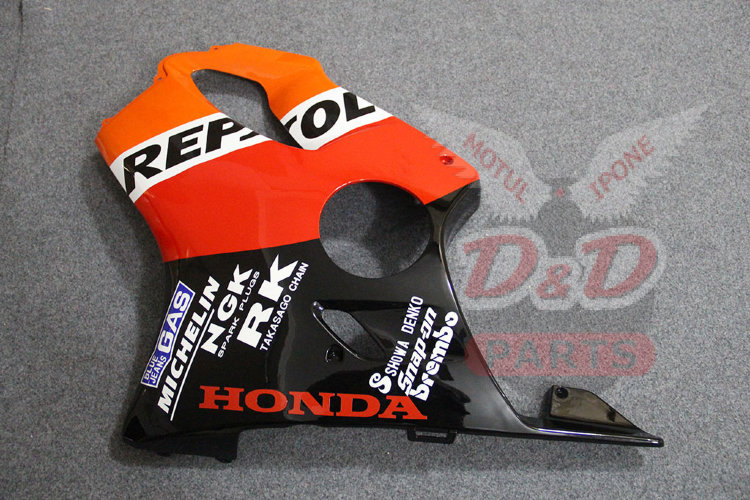 Комплект пластика для мотоцикла Honda CBR 600 F4 99-00 Repsol