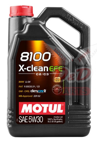 MOTUL 8100 X-clean EFE 5W30 5 л