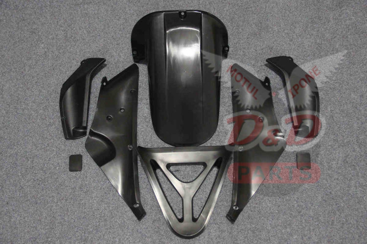 Комплект пластика для мотоцикла Yamaha YZF-R1 00-01 Fiat Красный