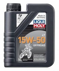 Liqui Moly Motorbike 4T 15W-50 Offroad 1л (HC-синтетическое)