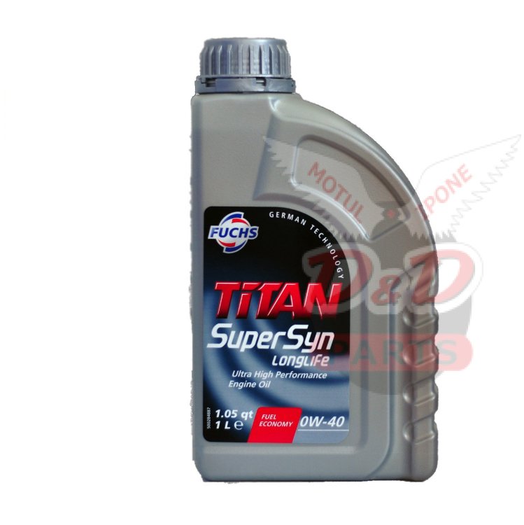 Fuchs МОТОРНОЕ МАСЛО FUCHS TITAN Supersyn Longlife SAE 0W-40 (1л)