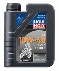 Liqui Moly Motorbike 4T 10W-40 Basic Offroad 1л (минеральное)