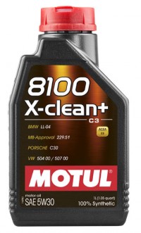 MOTUL 8100 X-clean + 5W30 1 л