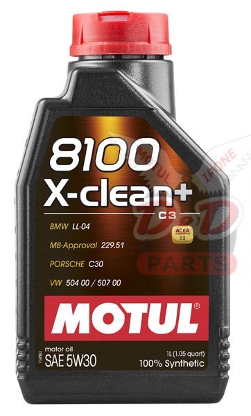 MOTUL 8100 X-clean+ 5W30 1 л