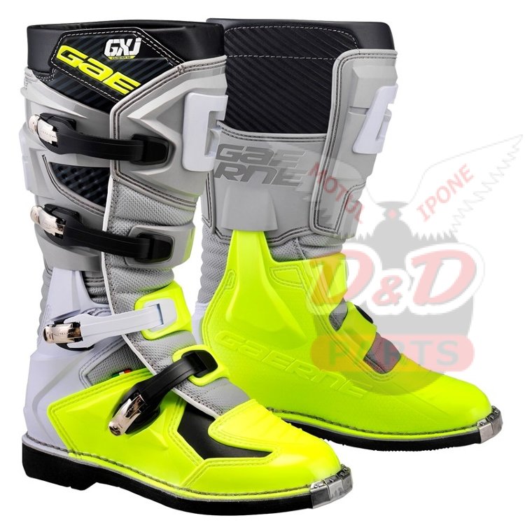 Gaerne Мотоботы детские GXJ Grey/Yellow Fluo