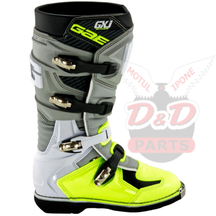 Gaerne Мотоботы детские GXJ Grey/Yellow Fluo