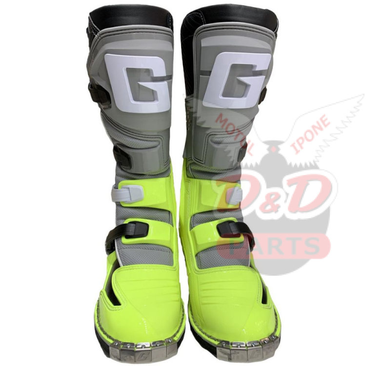 Gaerne Мотоботы детские GXJ Grey/Yellow Fluo
