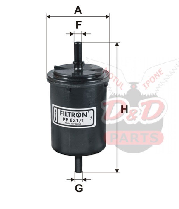 Топливный фильтр FILTRON PP831/1