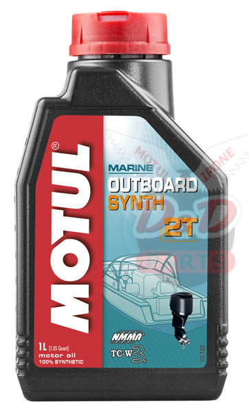 MOTUL OUTBOARD SYNTH 2T 1л