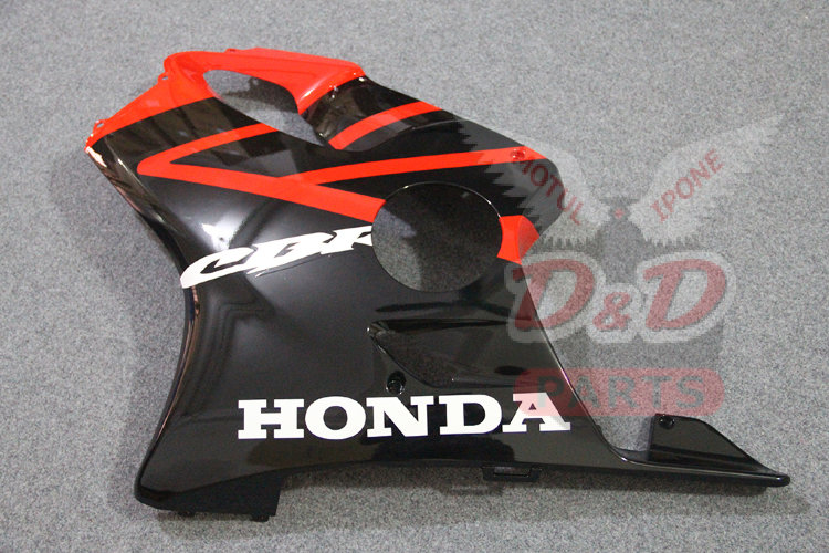 Комплект пластика для мотоцикла Honda CBR 600 F4I 04-07 Красно-Черный Заводской