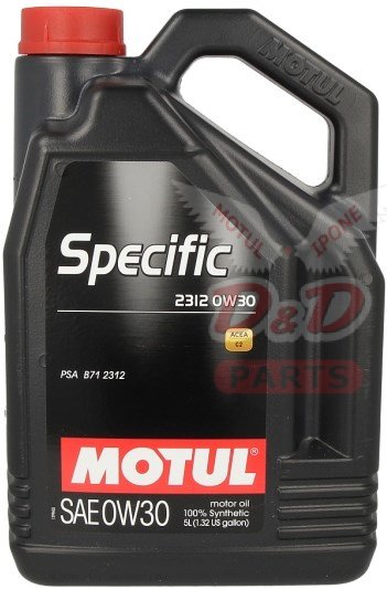 MOTUL SPECIFIC 2312 0W30 5л