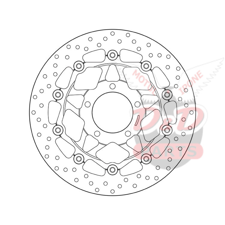 Brembo 78B40873 Тормозной диск МОТО Brembo 78B40873 Тормозной диск МОТО