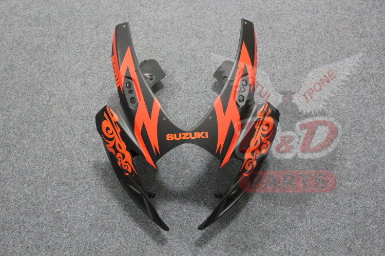 Комплект пластика для мотоцикла Suzuki GSX-R600/750 06-07 Красно-Белый