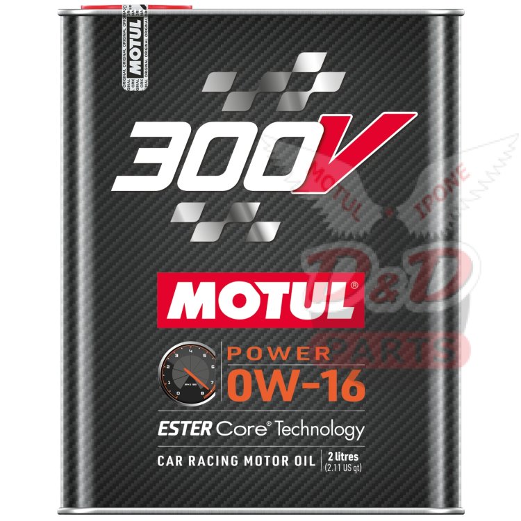 MOTUL 300V POWER RACING 0W16 2л
