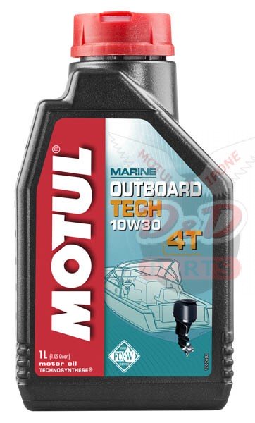 MOTUL OUTBOARD TECH 4T 10W30 1л