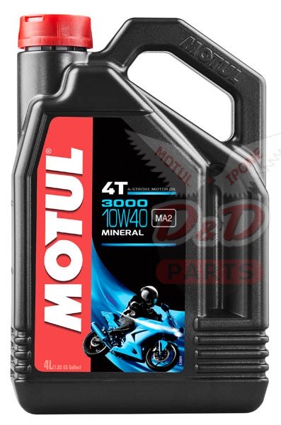 MOTUL 3000 PLUS 4T 10W40 4л