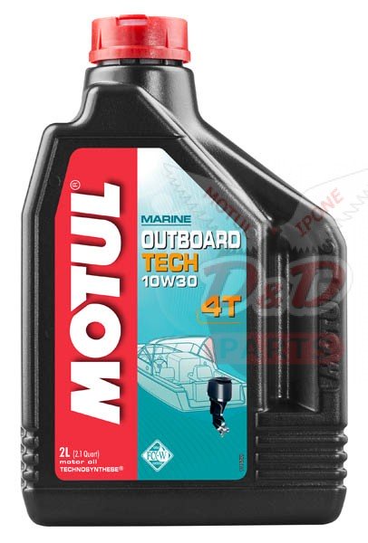 MOTUL OUTBOARD TECH 4T 10W30 2л