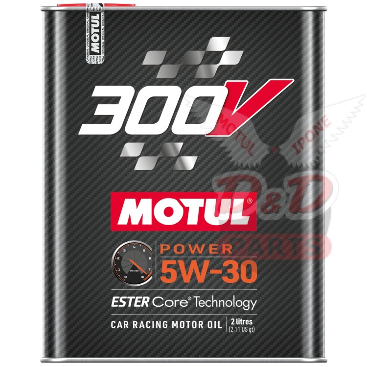 MOTUL 300V POWER RACING 5W30 5л