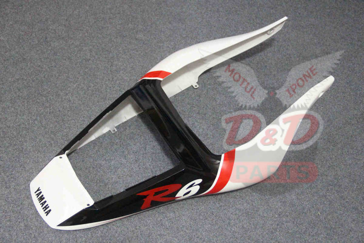 Комплект пластика для мотоцикла Yamaha YZF-R6 98-02 Красно-Бело-Черный
