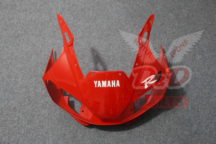 Комплект пластика для мотоцикла Yamaha YZF-R6 98-02 Красно-Бело-Черный