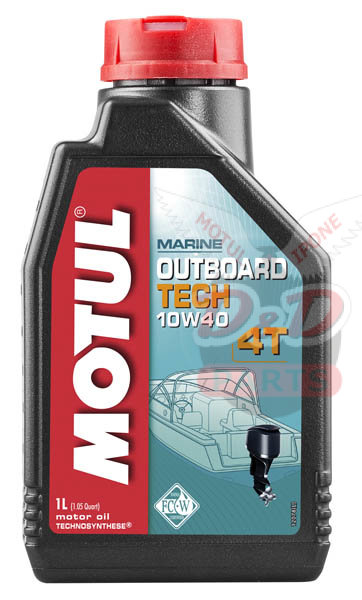 MOTUL OUTBOARD TECH 4T 10W40 1л