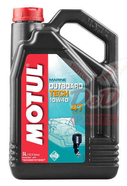 MOTUL OUTBOARD TECH 4T 10W40 5л