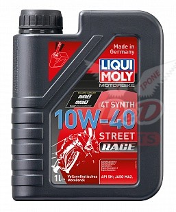 Liqui Moly Motorbike 4T Synth Street Race 10W-40 1л (Синтетическое)