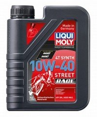 Liqui Moly Motorbike 4T Synth Street Race 10W-40 1л (Синтетическое)