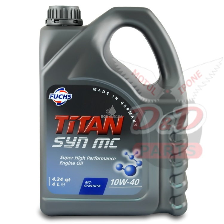 Fuchs МОТОРНОЕ МАСЛО TITAN SYN MC SAE 10W-40 4л