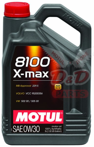 MOTUL 8100 X-max 0W30 5 л